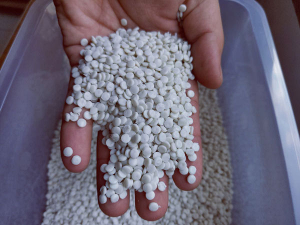 温州白色高密度聚乙烯HDPE再生颗粒
