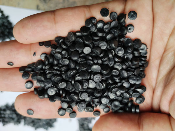 温州再生塑料HDPE低压管道颗粒