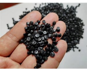 温州黑色HDPE再生管道颗粒料